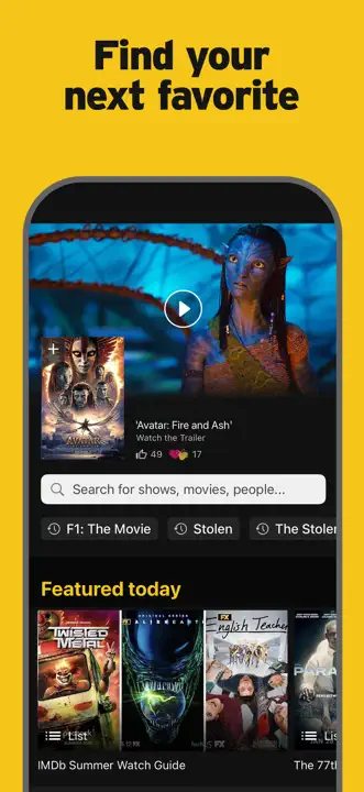 IMDb : capture d’écran 1 sur 8