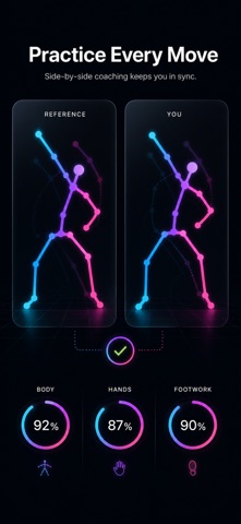 DanceCoach: Learn Dance in 3D iPhone screenshot