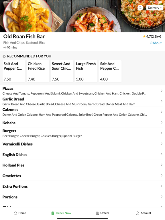 Screenshot #6 pour Old Roan Fish Bar.