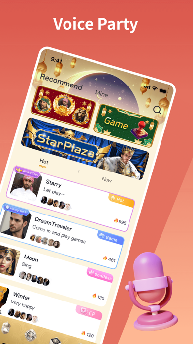 MoliStar - Chatroom Party Screenshot