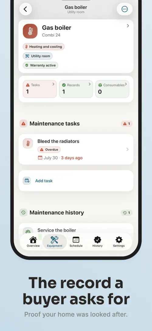 Dwellog on iPhone: screenshot 5 of 7