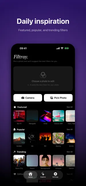Filtray screenshot 2
