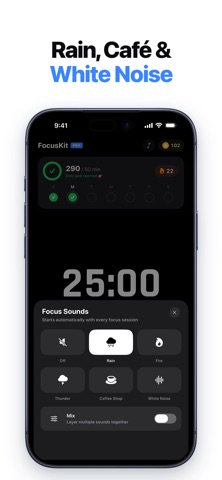FocusKit: Pomodoro Study Timer Screenshot 8 of 9