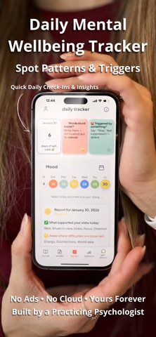 iMental: Private Mood Diary Screenshot 2 of 3