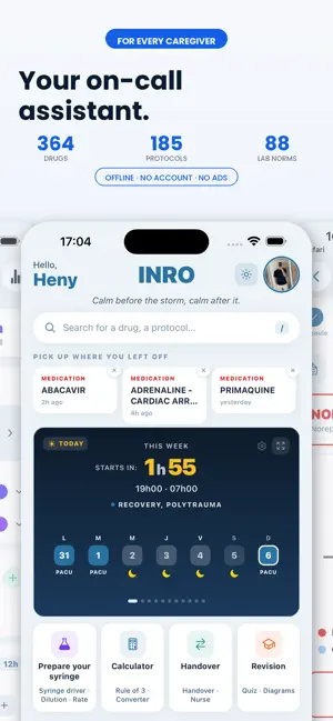 INRO Nurse: IV Dose Calculator screenshot 1
