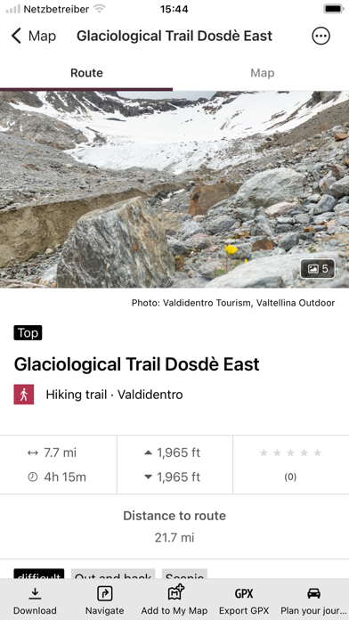 Valtellina Outdoor Screenshot