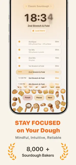 Sourdough Bake Timer: Levain screenshot 1