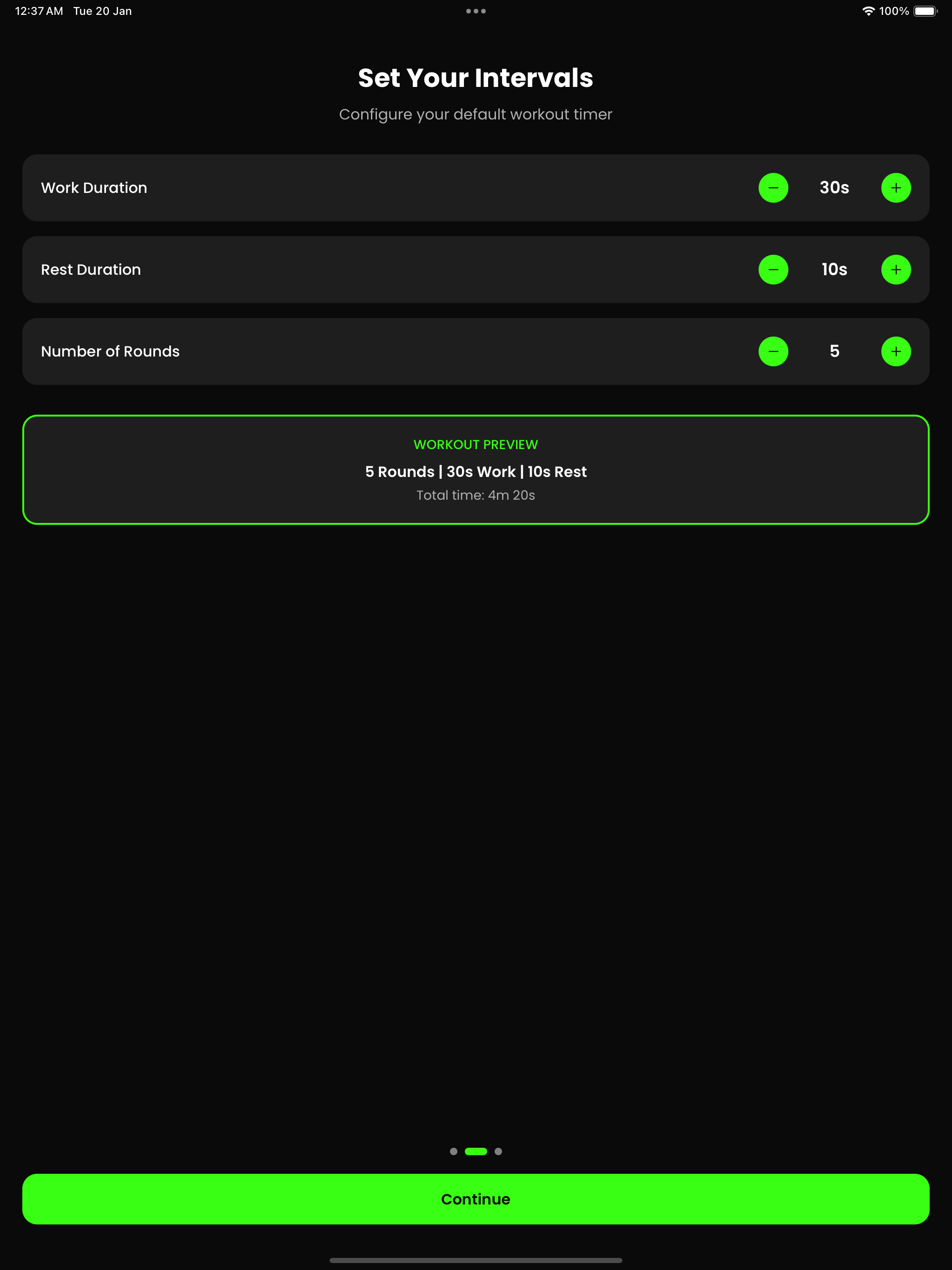 Rounds - Interval Timer