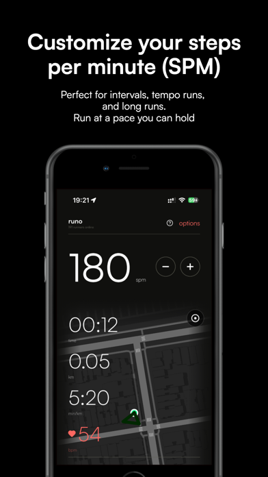 runo - Metronome for Running iPhone screenshot 4 - Health & Fitness app