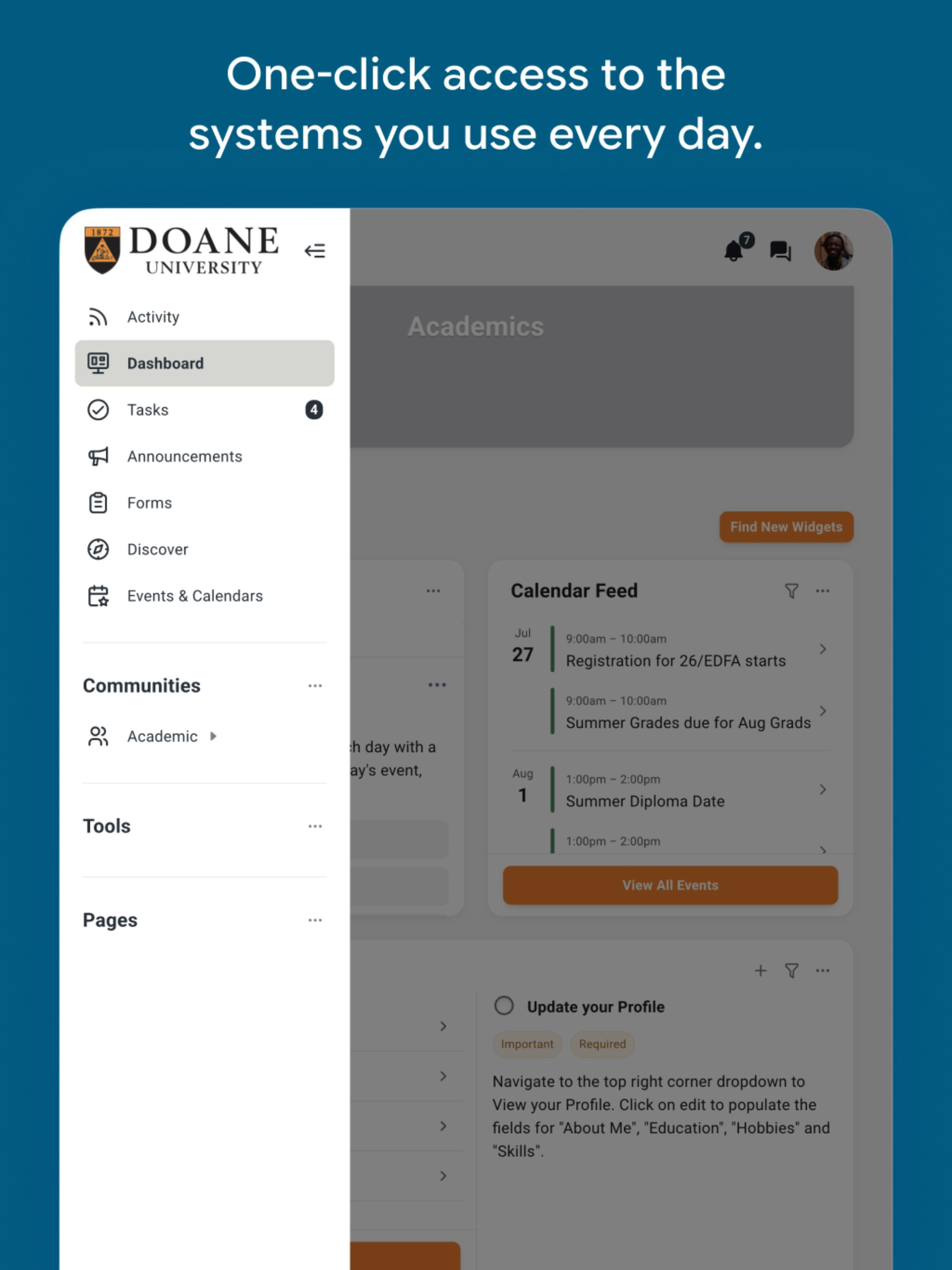 my Doane screenshot 11