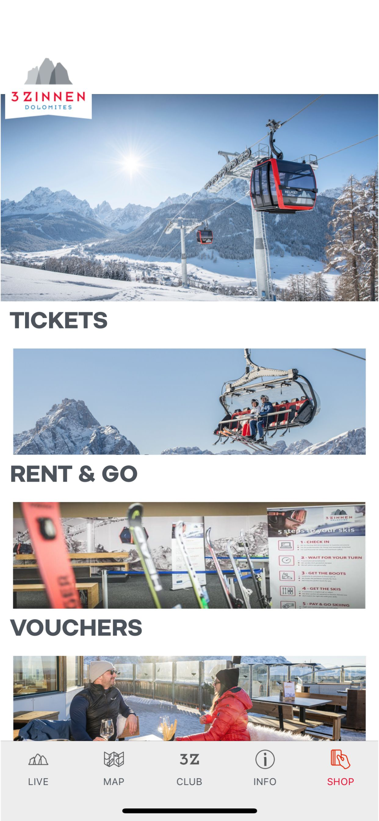 3 Zinnen Dolomites