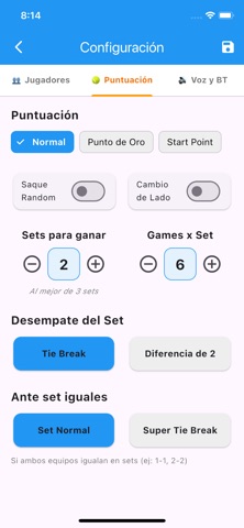 Mia Score screenshot