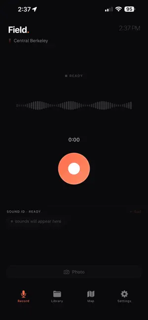 Field. - Field Recorder screenshot 1