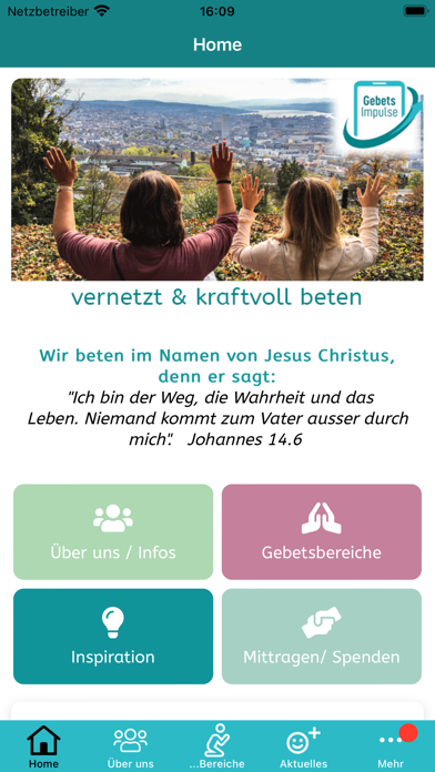 Gebetsimpulse Screenshot