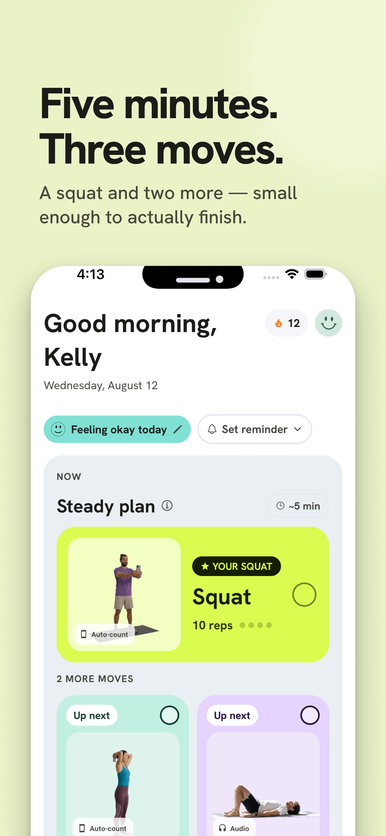 Screenshot 2 of ZepSquat: 5-Min Home Workout