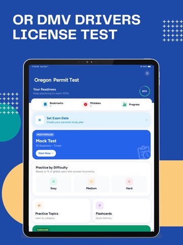 Oregon Permit Test Practice iPad screenshot