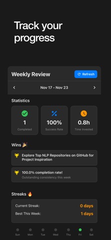 Plano AI - goals assistant Screenshot 5 of 5