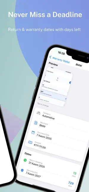 Warranty Wallet: Receipts screenshot 4
