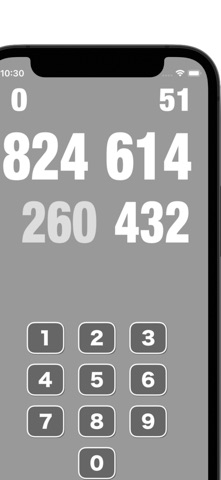 Typing Number Game Screenshot 1 of 5