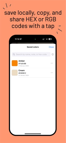 Spectrum: Color Detector iPhone screenshot