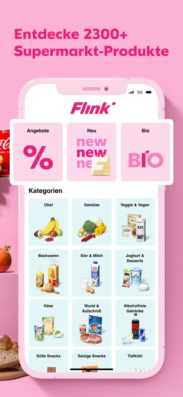 Screenshot #2 pour Flink: Dein Einkauf in Minuten
