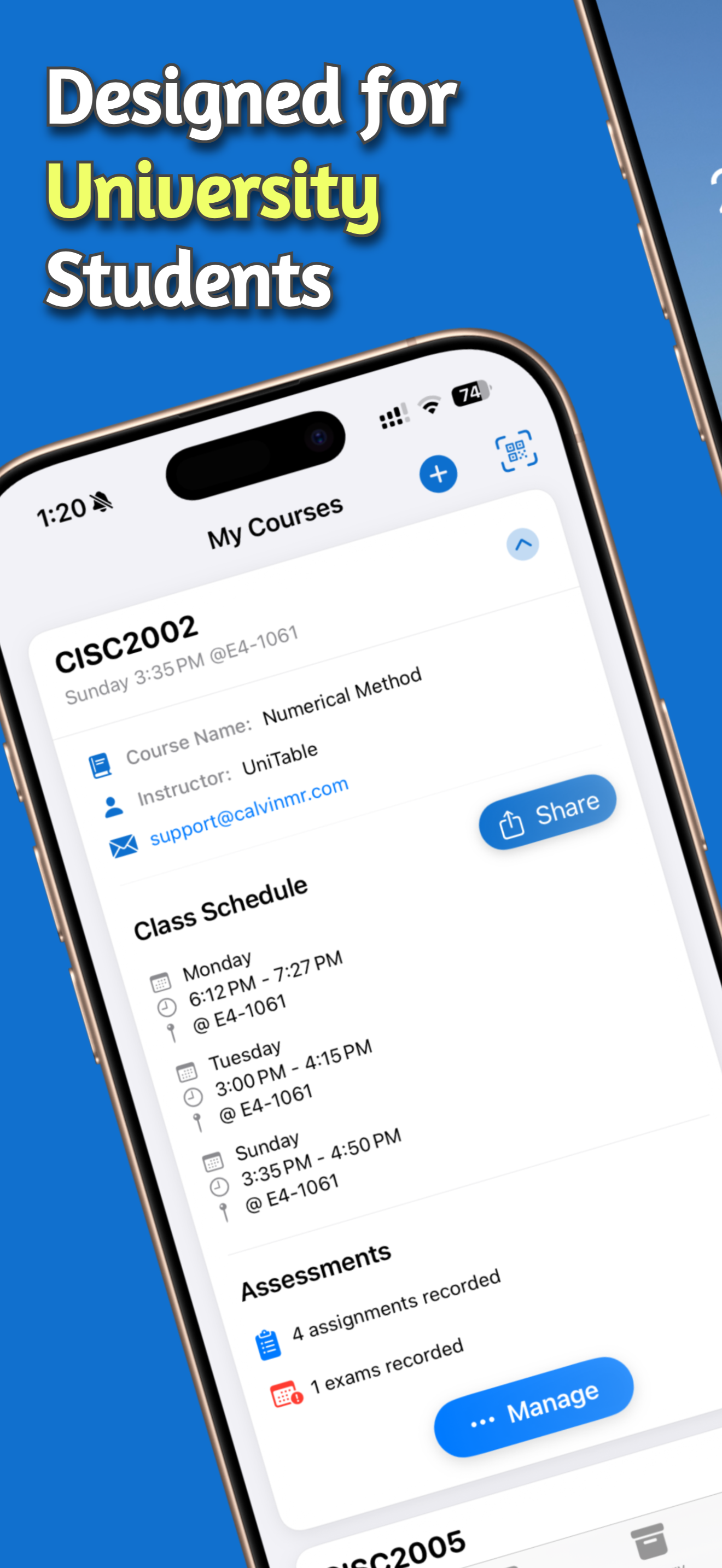 UniTable: AI Academic Partner