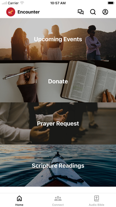 Encounter Outreach Ministries Screenshot