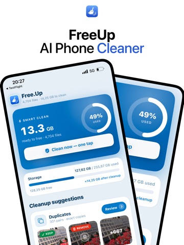 FreeUp - Phone Storage Cleaner iPad screenshot