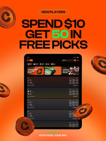 Courtside - Social Sportsbook iPad screenshot 1