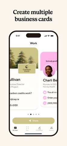 Blinq: Digital Business Card iPhone screenshot 10