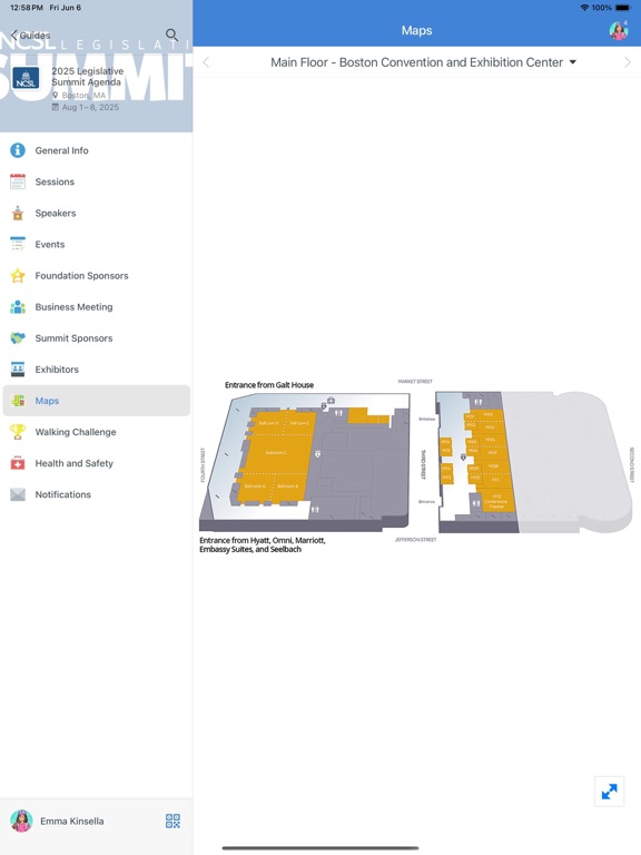 NCSL Roll Call iPad screenshot 3 - Business app