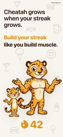 Cheatah: Cheat Meal Tracker Screenshot 5 of 8