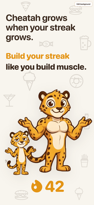 Cheatah: Cheat Meal Tracker Screenshot 5 of 8
