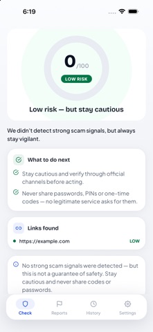ScamChecker: Scam & Link Check Screenshot 3 of 5
