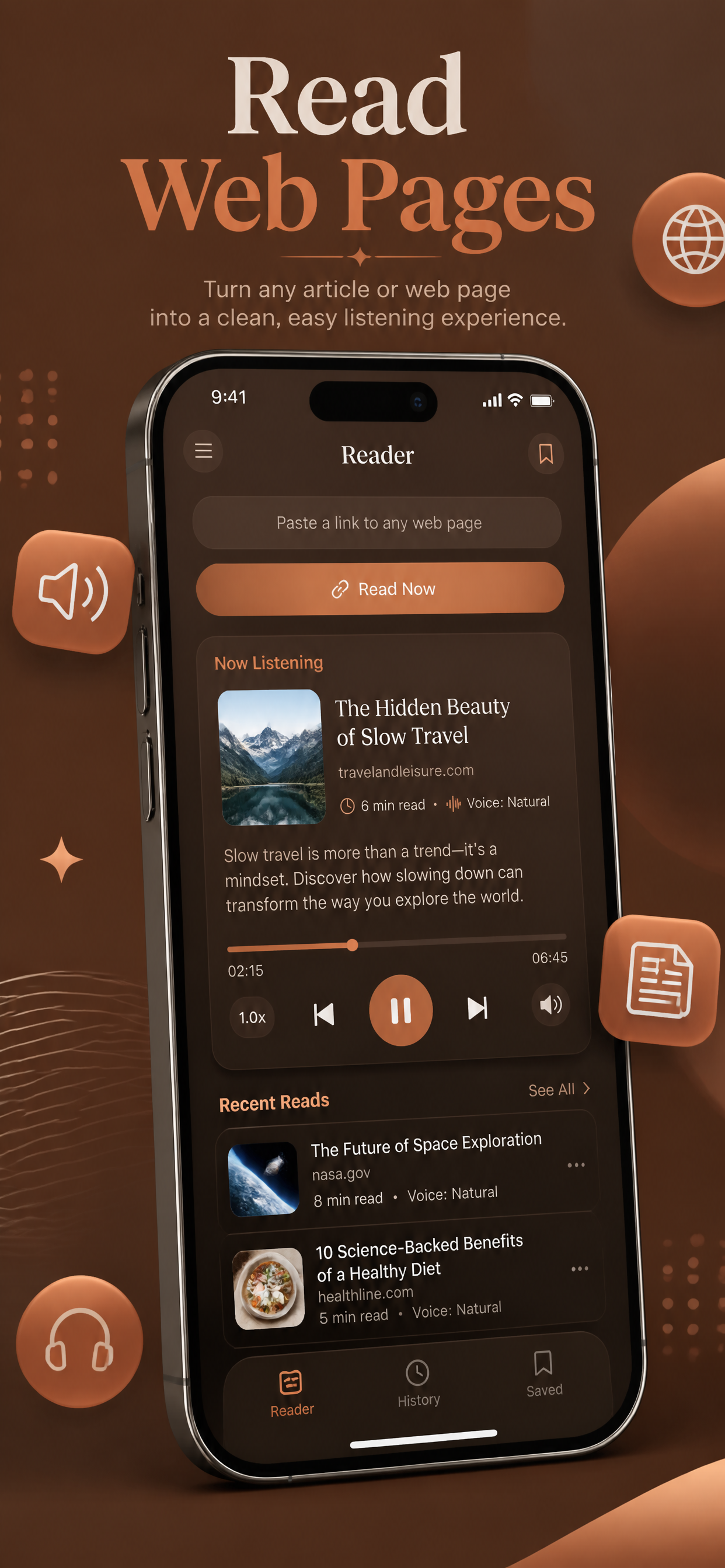ReadAloud: Text to Speech screenshot 5