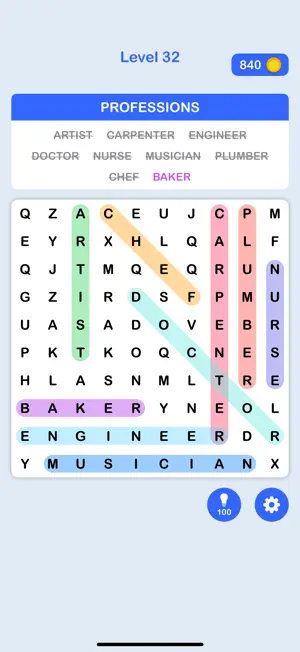 Word Search - Puzzles screenshot 4