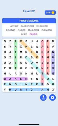 Word Search - Puzzles Screenshot 4 of 4