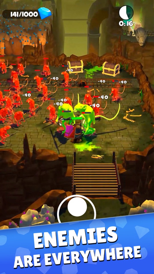 #7. Mine & Slash: Arcade RPG Games (iOS) Podle: TapNice Sp. z o.o.