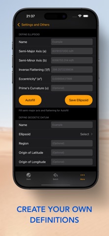 Converdinate screenshot