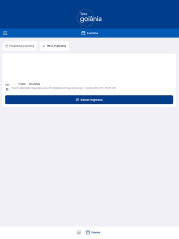 Talks Goiânia iPad screenshot
