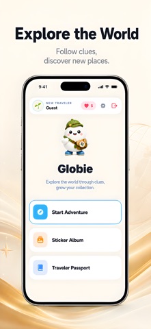 Globie: Dünyayı Keşfet iPhone screenshot