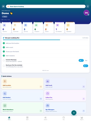 ArenaFlow iPad screenshot 3
