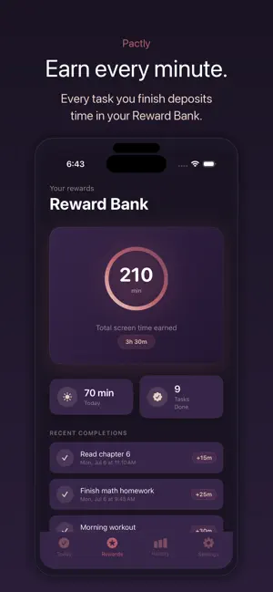 Pactly: Earn Screen Time screenshot 1
