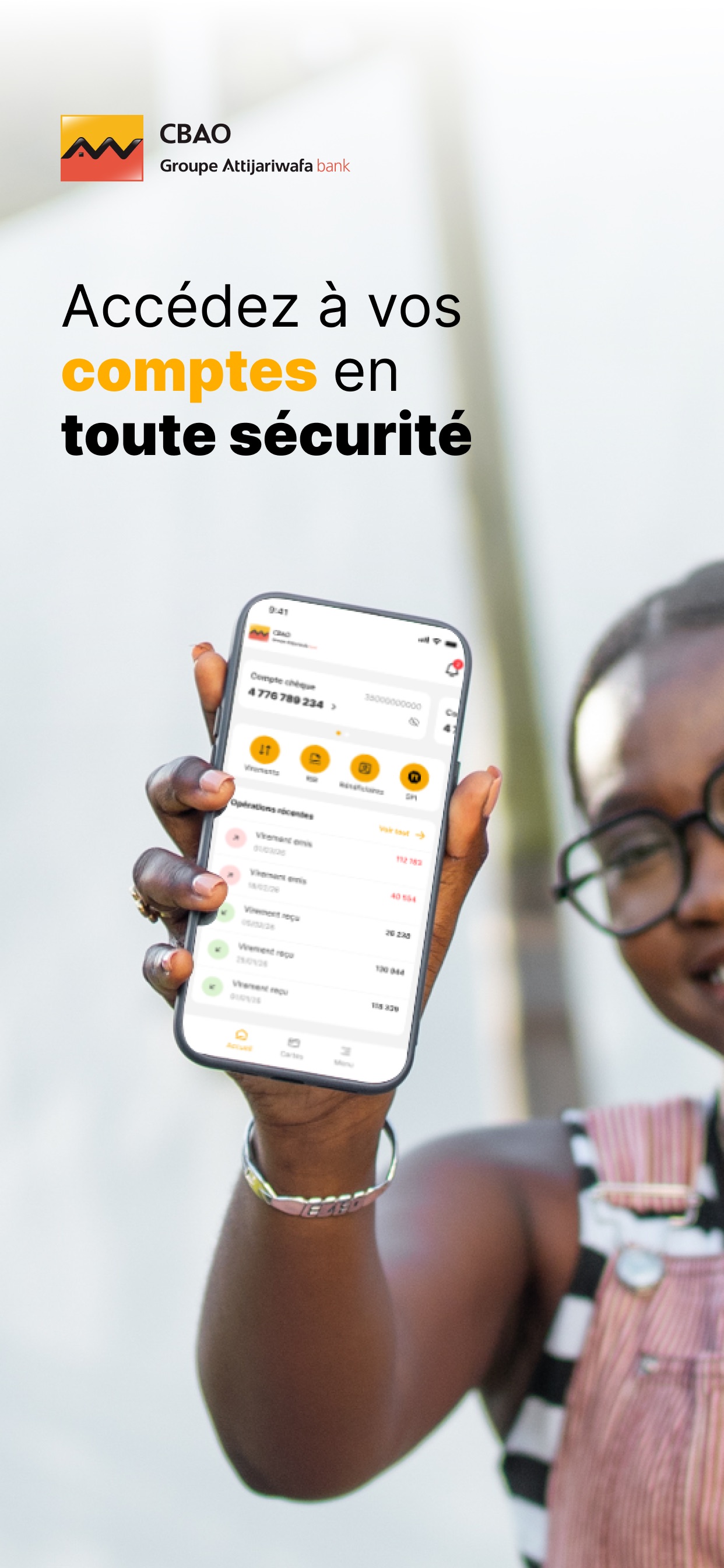 Screenshot 1 of CBAO Mobile Bénin