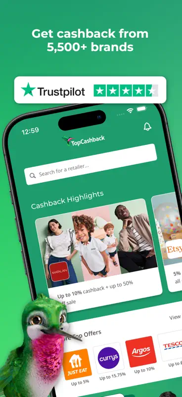 TopCashback: Cashback Deals screenshot 1 of 6