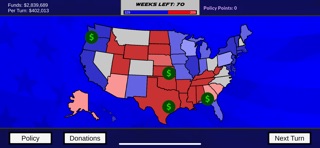 Election Sim Screenshot 3 of 8