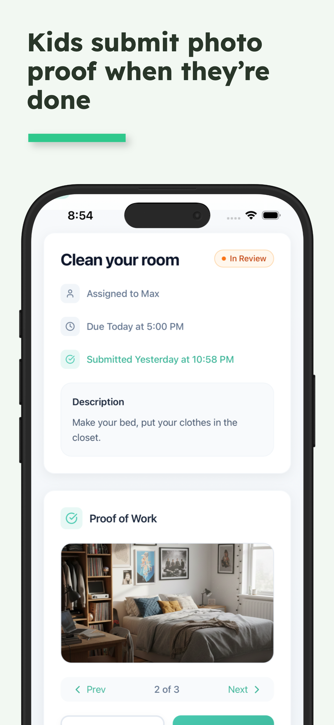taskr - Chores Unlock Screens