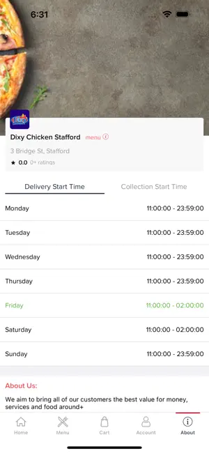 Dixy Chicken Stafford screenshot 3