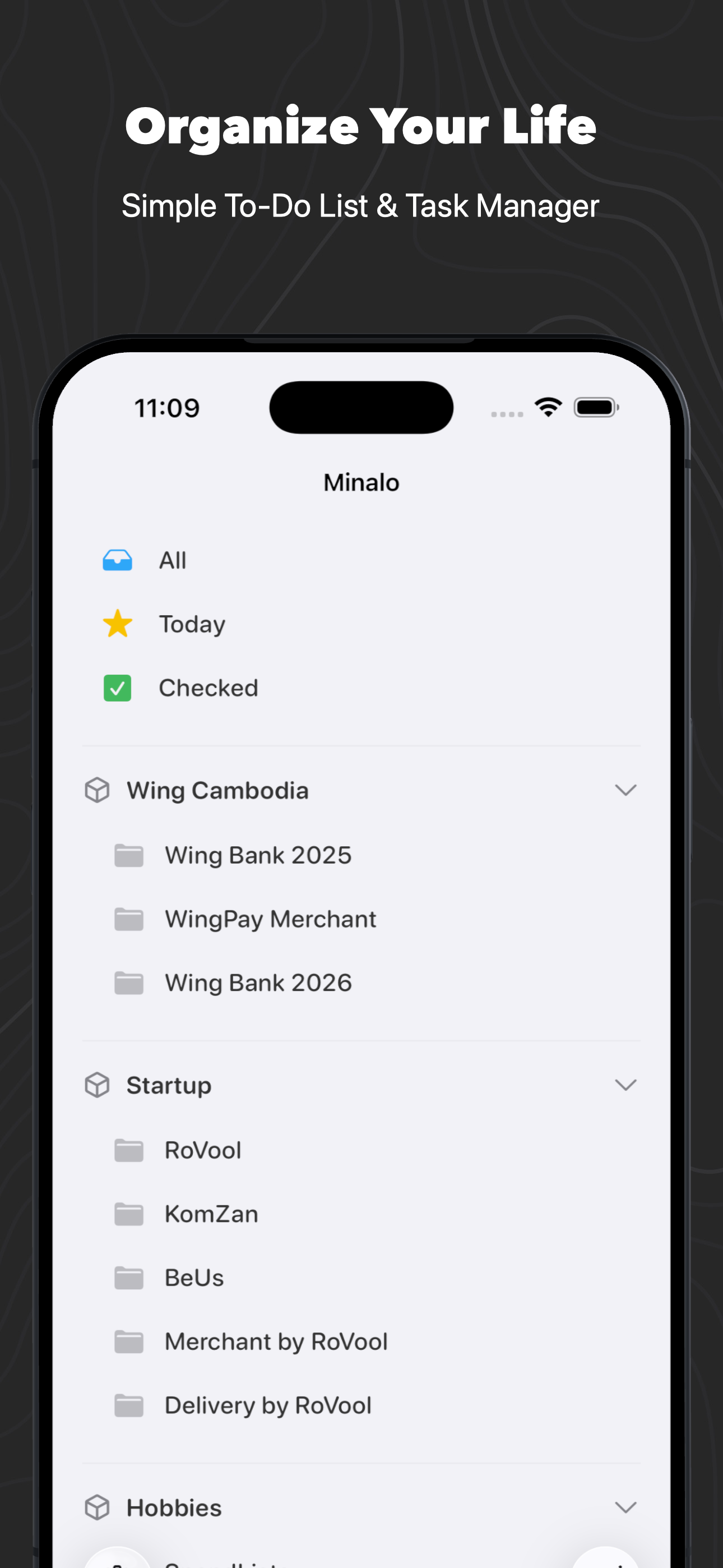 Minalo: Todo List & Tasks