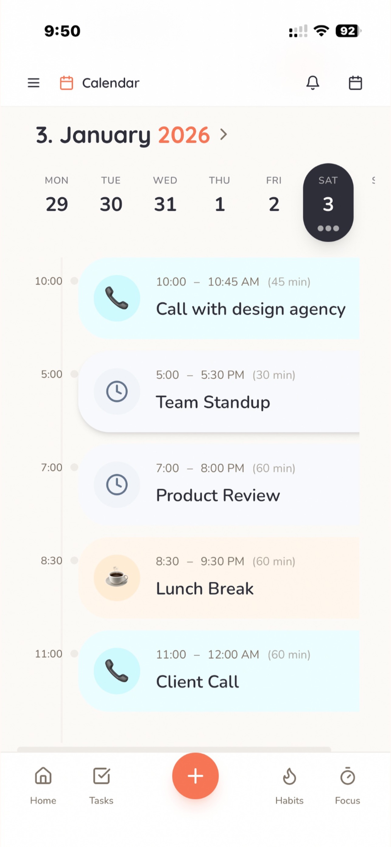 Screenshot 2 of Wake-App: Tasks & Habits